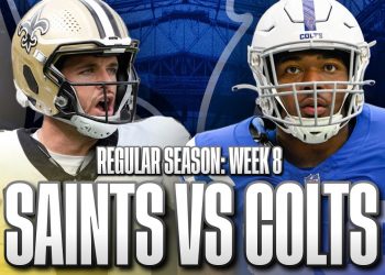 Indianapolis Colts vs. New Orleans Saints Week 8 Preview | Two Teams Looking To Get Back To .500!
