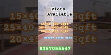 Plots Available / Nearby dewas Naka / Ready To Move / Starting with 12 Lakhs #shorts #indore #plots