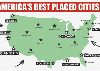 How Most U.S. Cities Are Insanely Well Located