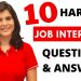 10 Common Interview Questions and Answers in English | Job Interview Tips | ChetChat English