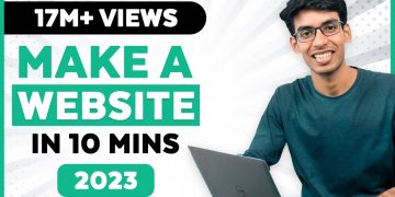 How to Make a Website in 10 mins – Simple & Easy