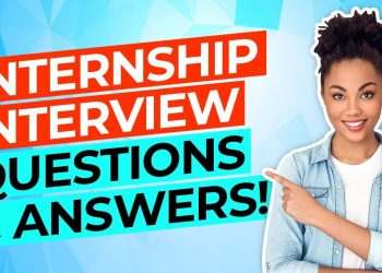 INTERNSHIP Interview Questions And Answers! (How To PASS a JOB INTERN Interview!)