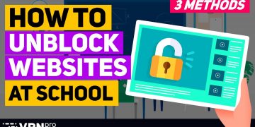 How to UNBLOCK websites at school | 3 EASY ways how to do it