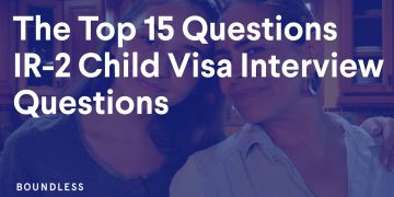 The top 15  IR-2 Child Visa Interview Questions