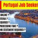 Portugal Job Seeker Visa 2023 How To Apply Online | Documents Required | Visa Cost & Processing Time