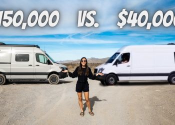 $150k vs. $40k SPRINTER VAN (full tour)