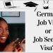 German Job Visa vs Job Seeker Visa
