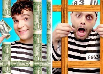 Rich Jail vs Broke Jail! Funny Situations & DIY Ideas by GOTCHA!