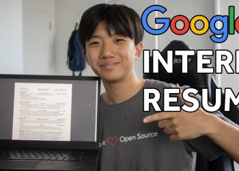 My Google Internship Resume | Personal Resume Tips
