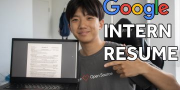 My Google Internship Resume | Personal Resume Tips