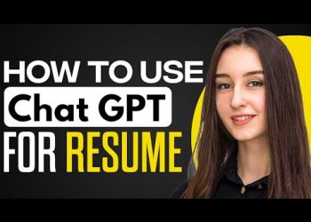 How To Use ChatGPT For A Resume (Chatbot Tutorial 2023)