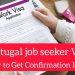 Portugal job Seeker Visa information How to Get Confirmation letter of job seeker