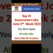Top 15 Government Job Vacancy Jun 2nd Week 2023 | Employment News | Sarkari Jobs