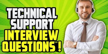 TECHNICAL SUPPORT Interview Questions & Answers! (How to PASS a Technical Support Job interview!)