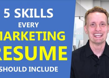 5 Skills Every Marketing Resume Should Include