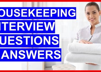 HOUSEKEEPING Interview Questions And Answers! (How To PASS a Housekeeper Interview)