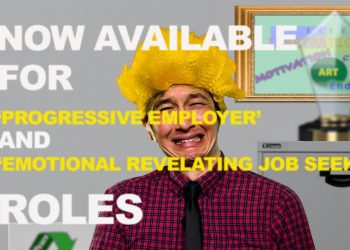 Scott Noda NOW AVAILABLE FOR 'PROGRESSIVE EMPLOYER' AND 'EMOTIONAL REVELATING JOB SEEKER' ROLES.