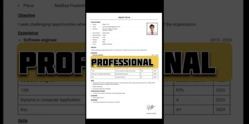 Resume kaise banaye 2023 | Resume kaise banaye mobile se #resumekaisebanaye #shorts #ytshorts
