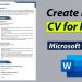 How to Make Resume for Job | Resume Kaise Banaye | CV Format for Job