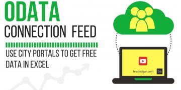 Odata Feed Connection: Use City Portals to Get Free Data in Excel