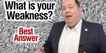 What is your Weakness? | Best Answer (from former CEO)