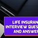 Life Insurance Interview Questions and Answers | Top 10Q