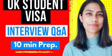 UK Student Visa Embassy Interview Questions | UK Visa Application Process 2023