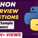 Python Interview Questions and Answers – For Freshers and Experienced Candidates