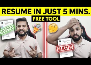 BEST FREE AI TOOL TO CREATE RESUME IN 5 MINUTES | FULL DETAILED VIDEO | TOP AI TOOL FOR RESUME