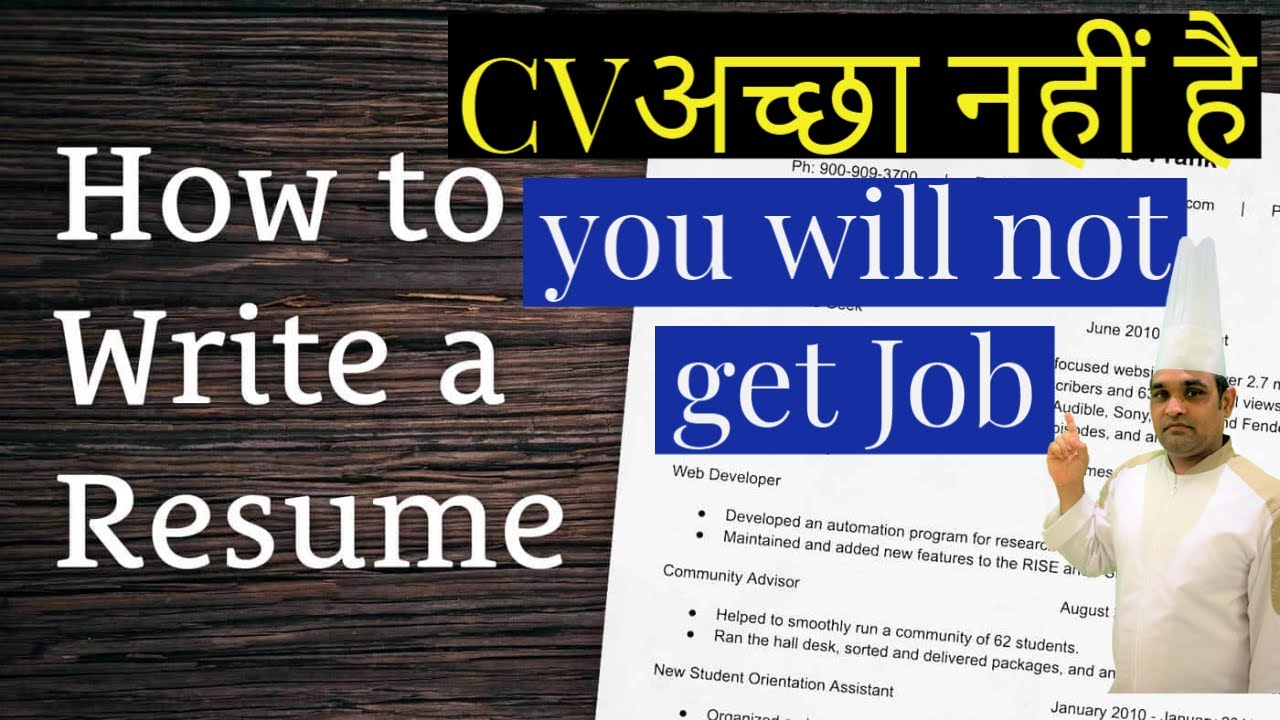 How to Write a Resume | For Freshers & Experienced People (Step-by-Step Tutorial) Resume Tips