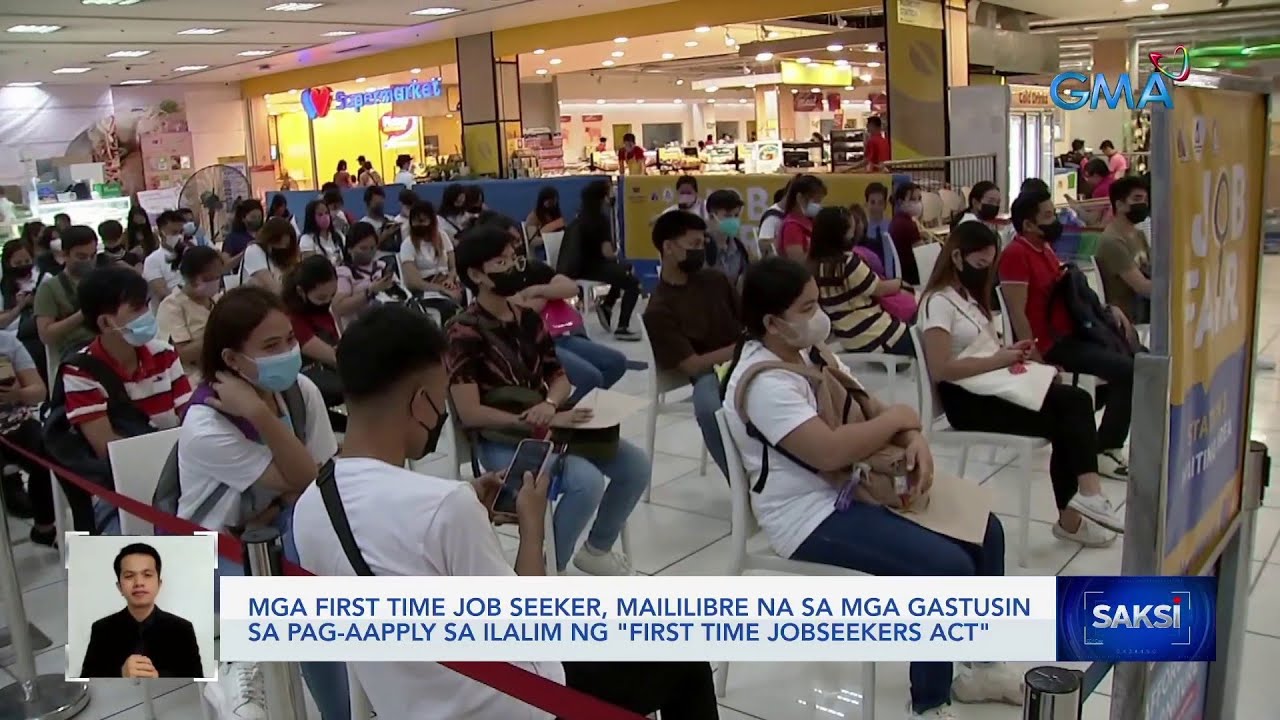 Mga first time job seeker, maililibre na sa mga gastusin sa pag-aapply sa ilalim ng… | Saksi