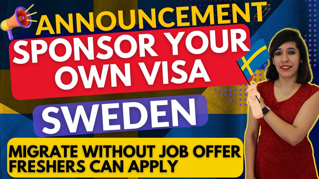 How to move to Sweden without Job Offer? Sweden Job Seeker Visa |Apply your own Sweden Work visa