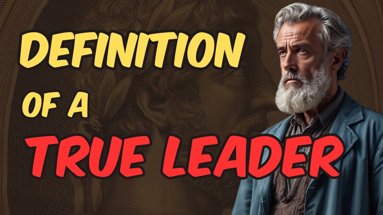 HOW TO BE A TRUE LEADER IN 2024 | Stoic Career Advice
