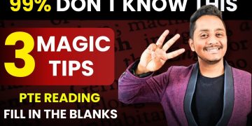99% Don't Know This – 3 Magic Tips – PTE Reading Fill in the Blanks | Skills PTE Academic