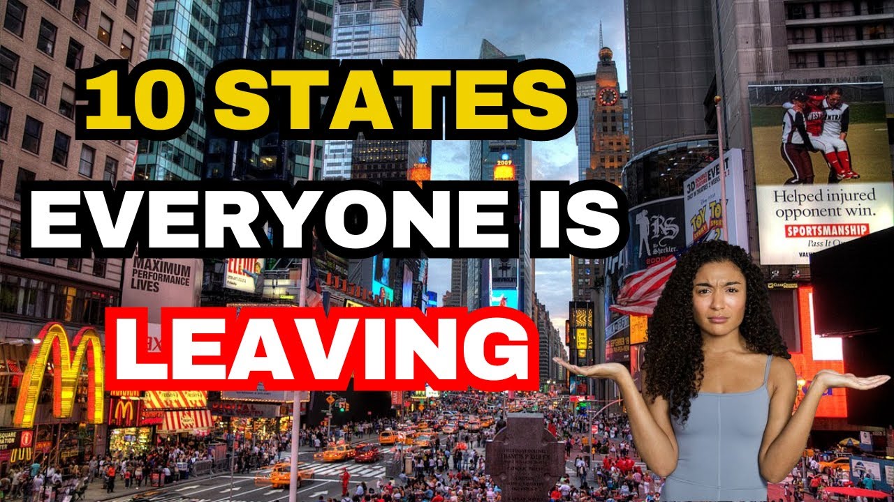 10 States EVERYONE is LEAVING in America in 2024