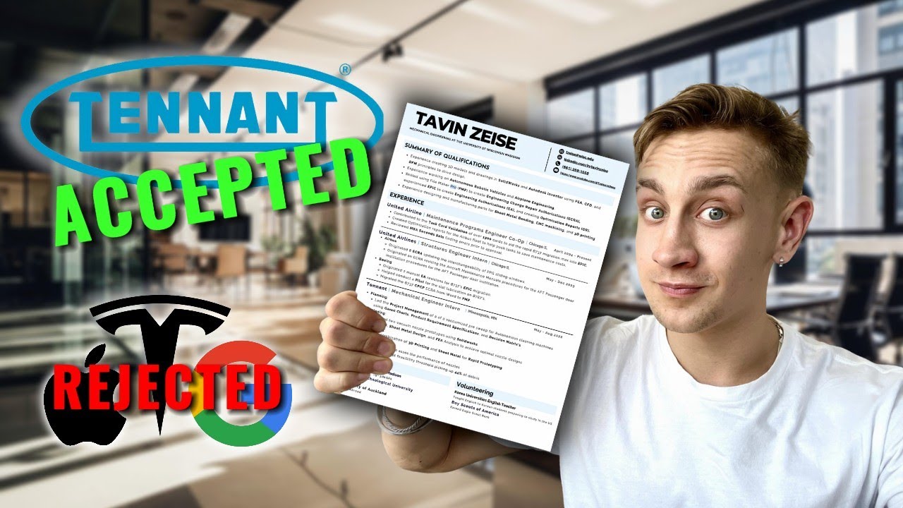 This Resume Landed My First Engineering Internship (And How I Improved It!)