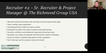 Salary Tips from a Senior Recruiter and Project Manager