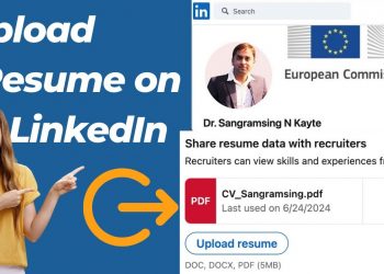 How to Upload Resume on LinkedIn | LinkedIn Resume Upload – Quick and Easy