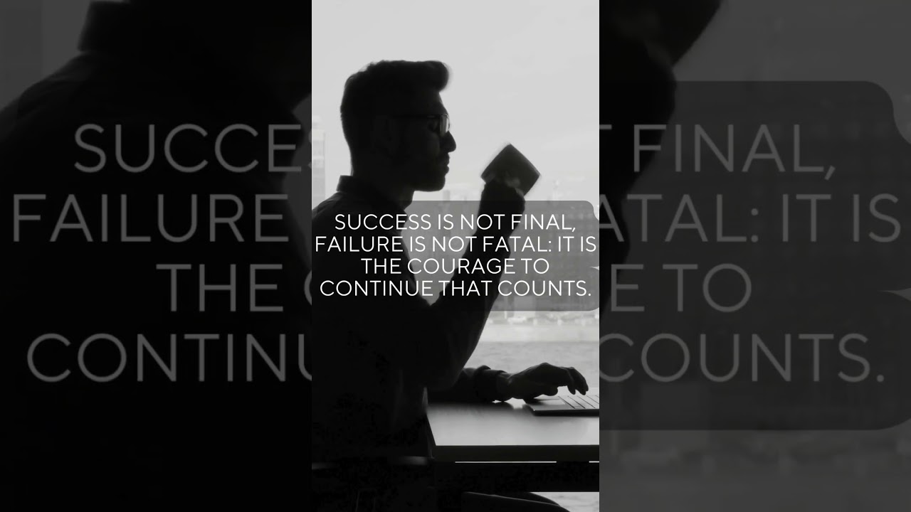 "Courage to Continue: The Key to Lasting Success" #careeradvice #career #careerdevelopment