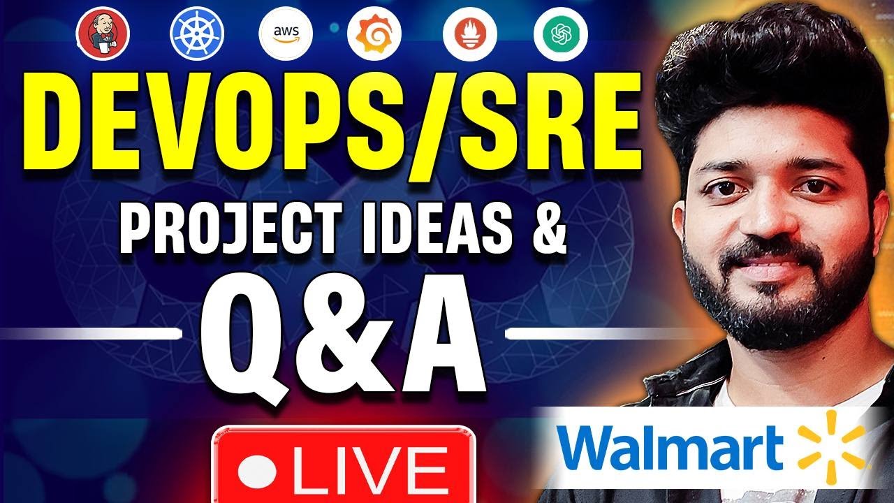 DevOps/SRE New Project Ideas || Job Ready DevOps Prime Batch8 LIVE QNA