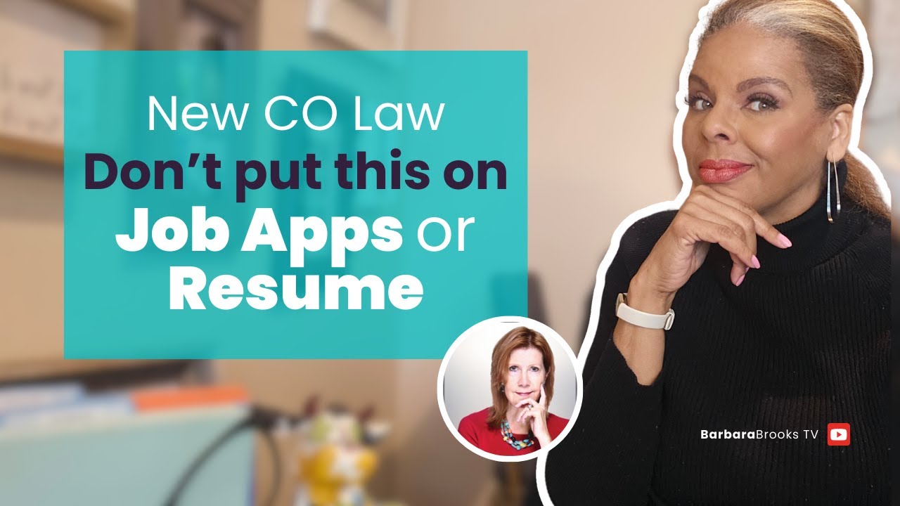 Job Seekers Over 40! Don't Put this On Your Resume: New Colorado Law
