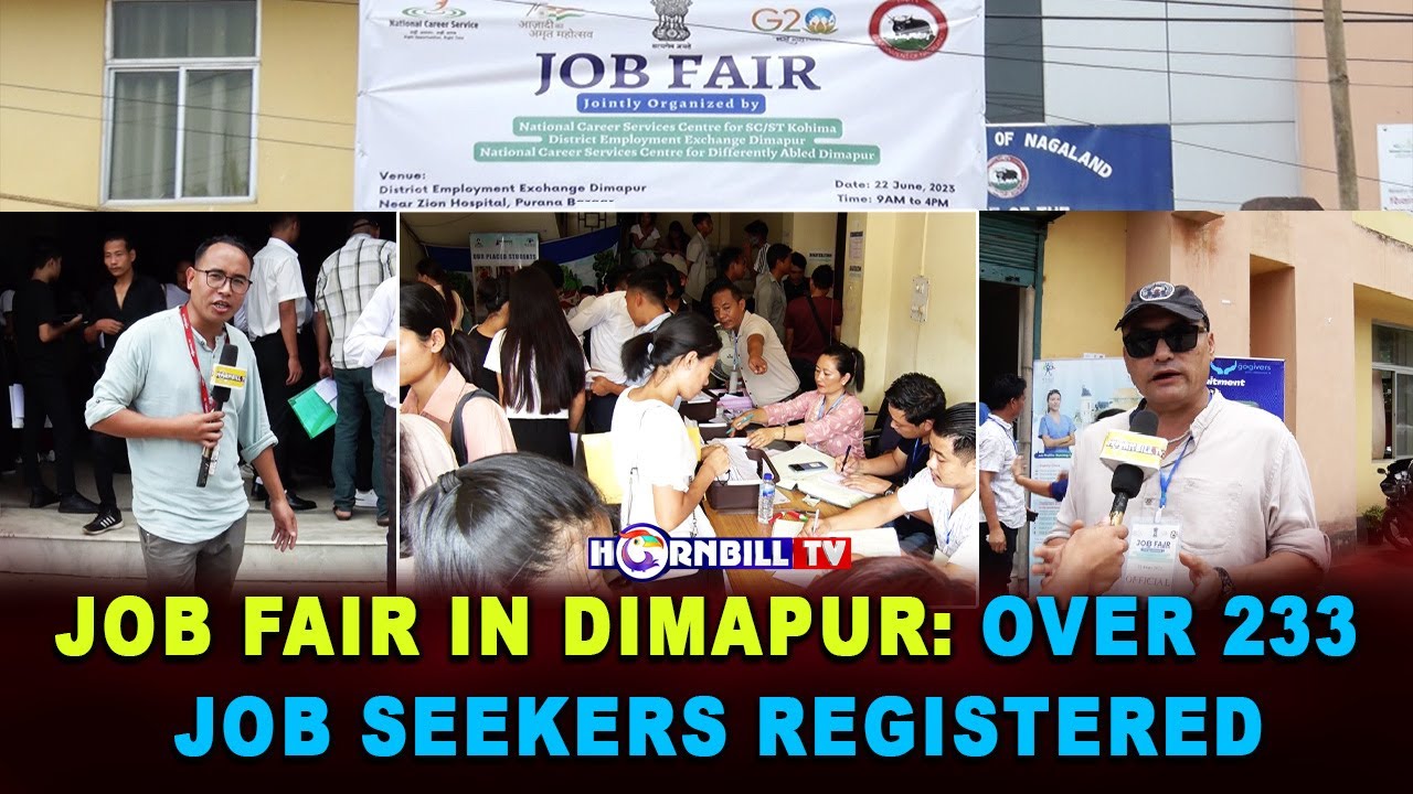 JOB FAIR IN DIMAPUR: OVER 233 JOB SEEKERS REGISTERED