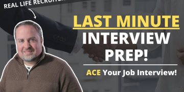 LAST MINUTE Interview Prep – How To Get Ready For Your Job Interview FAST!