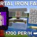 Minecraft Portal Based Iron Farm – 1700 Iron Ingots Per Hour!