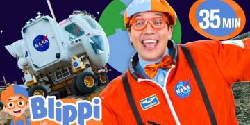 Blippi Learns About Space Vehicles | BEST OF BLIPPI TOYS | Educational Videos for Kids