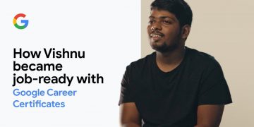 Google Career Certificates: Vishnu