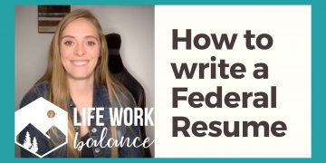 How to Write a Federal Resume