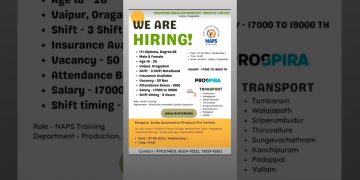 #hiring#diploma#trainee#naps#diplomajobs#job#latest#vacancy#chennai#engineering#manufacturing#300k