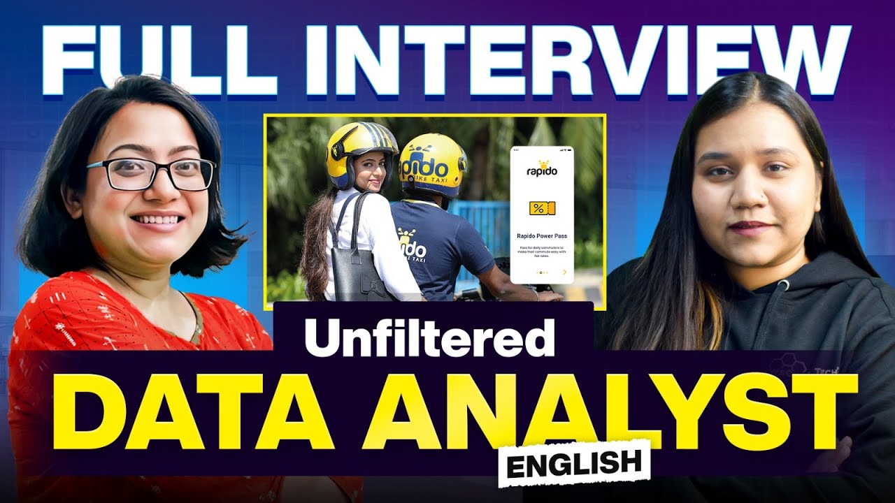 Unfiltered ft. Rapido Data Analyst: Job Market, Skills, Salary, and Resources [Full Interview]