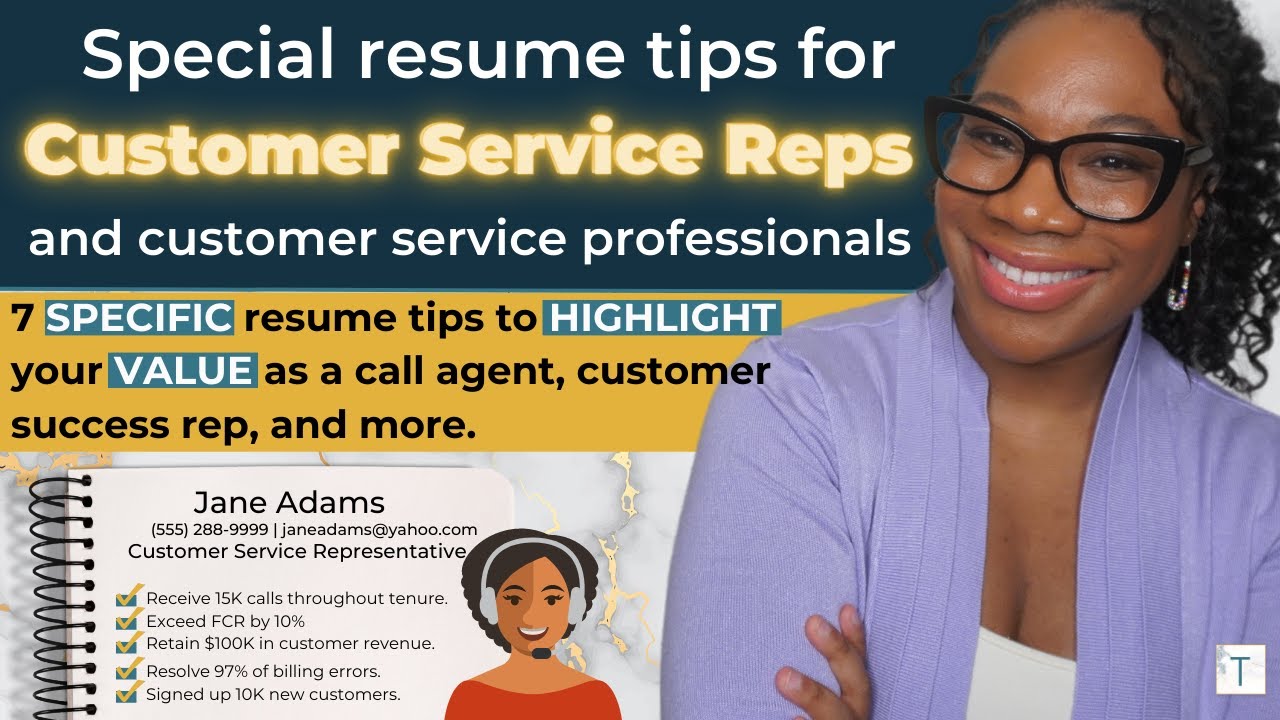 Resume Tips for Customer Service Representatives | What Call Agents NEED TO HAVE on Their RESUME